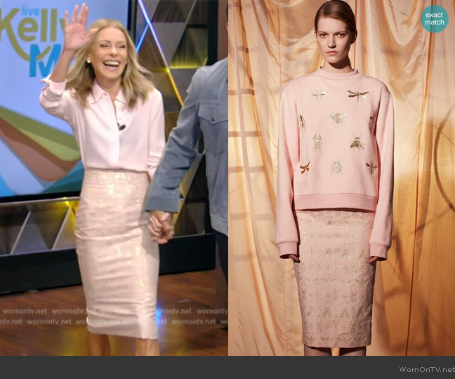 Emma Cook 2014 Collection worn by Kelly Ripa on Live with Kelly and Mark