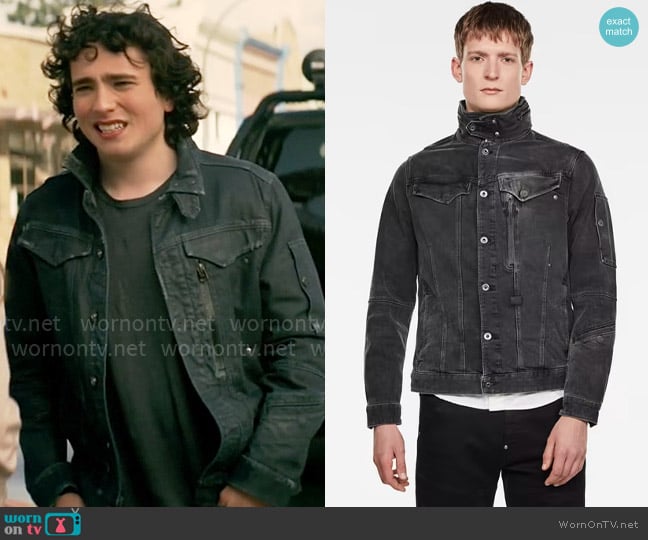 G Star Raw Citishield Slim Jacket worn by Jordan Kent (Alex Garfin) on Superman and Lois