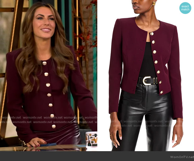 Generation Love Olempia Blazer worn by Alyssa Farah Griffin on The View