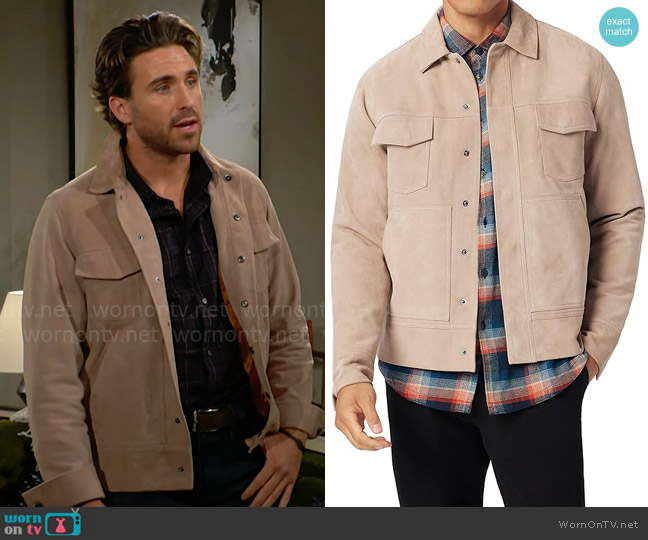 Good Man Brand Trucker Jacket worn by Chance Chancellor (Conner Floyd) on The Young and the Restless