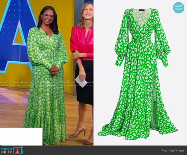 Hanifa Alia Maxi Dress worn by Audra McDonald on Good Morning America