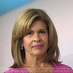 Hoda’s diamond drop earrings on Today