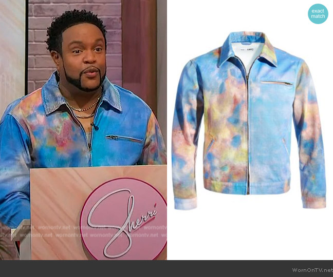 INC International Concepts Allen Onyia for INC Abstract Print Jacket worn by Jawn Murray on Sherri