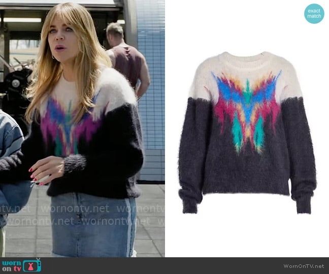 Etoile Isabel Marant Eleanea Sweater worn by Morgan Gillory (Kaitlin Olson) on High Potential