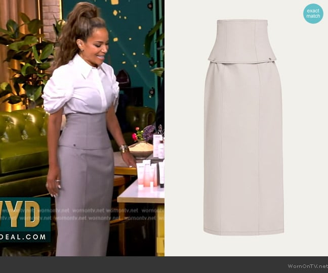 Jane Wade Two-Piece Skirt worn by Sunny Hostin on The View