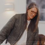 Jenna’s green quilted bomber jacket on The Real Housewives of New York City