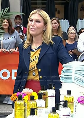 Jill's denim blazer on Today