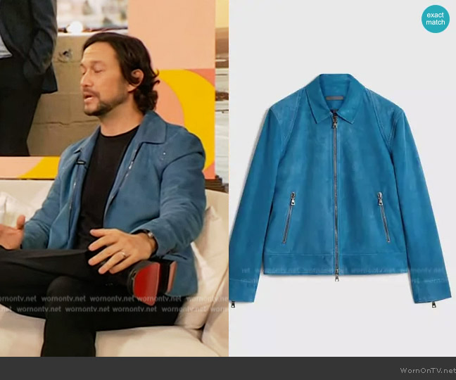 John Varvatos Rockaway Jacket worn by Joseph Gordon on The Drew Barrymore Show