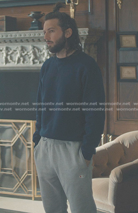 John Hunter's grey trackpants on American Horror Stories