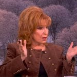 Joy’s brown double breasted jacket on The View