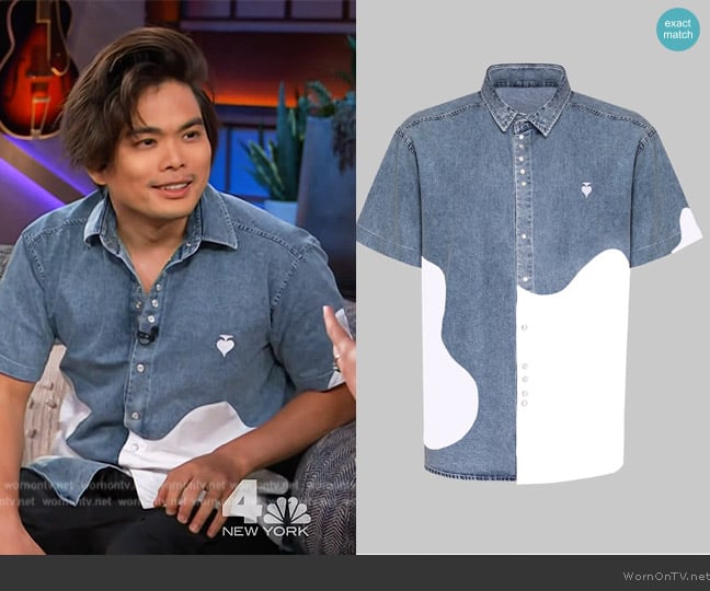 KKoncept Two Shirt worn by Shin Lim on The Kelly Clarkson Show