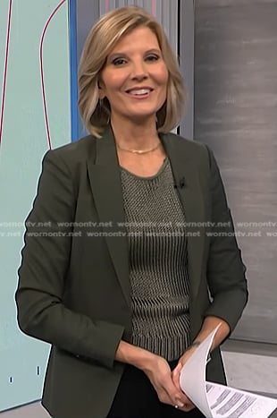 Kate's grey knit top on NBC News Daily