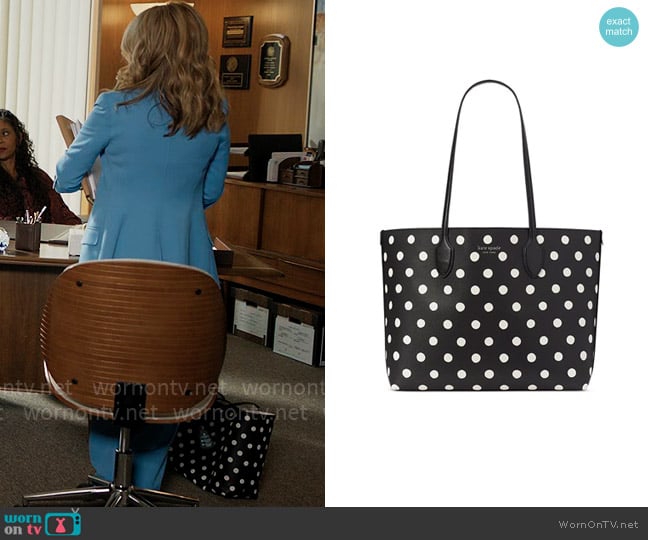 Lorna’s polka dot bag on The Lincoln Lawyer