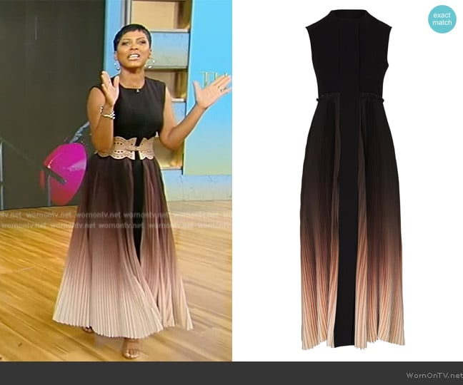 Kz K Studio Velasca Dress worn by Tamron Hall on Tamron Hall Show