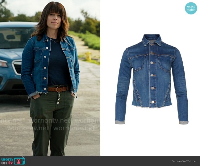 L'Agence Janelle Jacket in Authentique worn by Maggie McPherson (Neve Campbell) on The Lincoln Lawyer