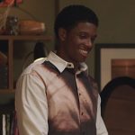 Lando’s tie dye print long sleeve shirt on All American Homecoming