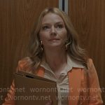 Lorna’s orange blazer on The Lincoln Lawyer