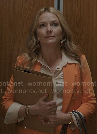 Lorna's orange blazer on The Lincoln Lawyer