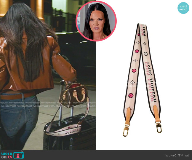 Louis Vuitton Speedy Bandolier 20 worn by Lisa Barlow on The Real Housewives of Salt Lake City