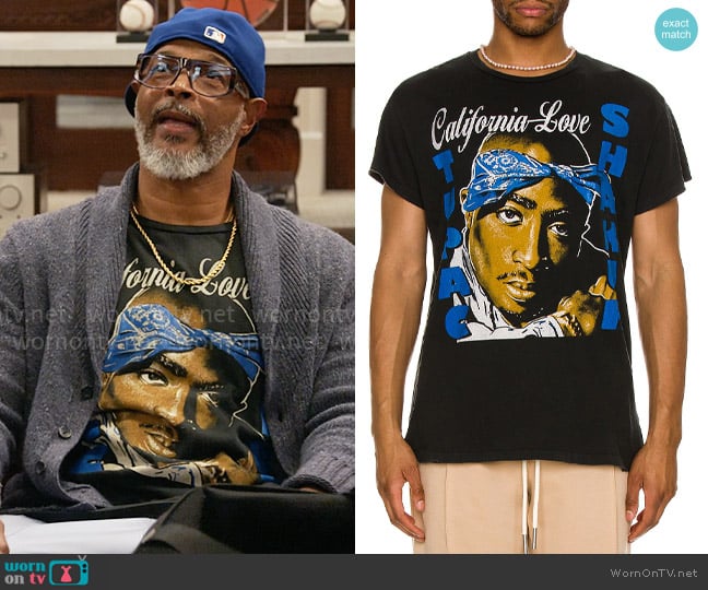 Madeworn Tupac T-Shirt worn by Poppa (Damon Wayans) on Poppas House