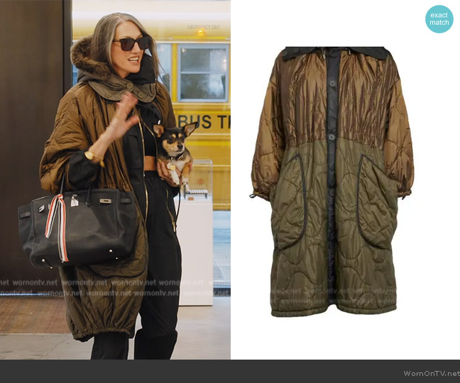  Marfa Stance Parker Coat worn by Jenna Lyons on The Real Housewives of New York City