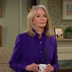 Marlena’s black shoulder bag on Days of our Lives