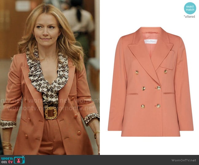 Max Mara Reale Jacket worn by Lorna Crane (Becki Newton) on The Lincoln Lawyer