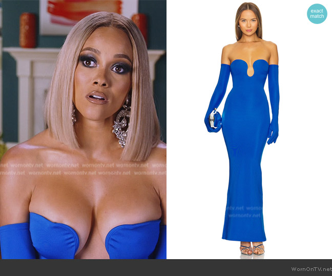 Miscreants Jessica Dress worn by Ashley Darby on The Real Housewives of Potomac