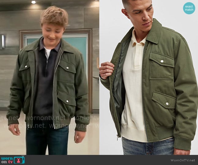 Danny’s green bomber jacket on General Hospital