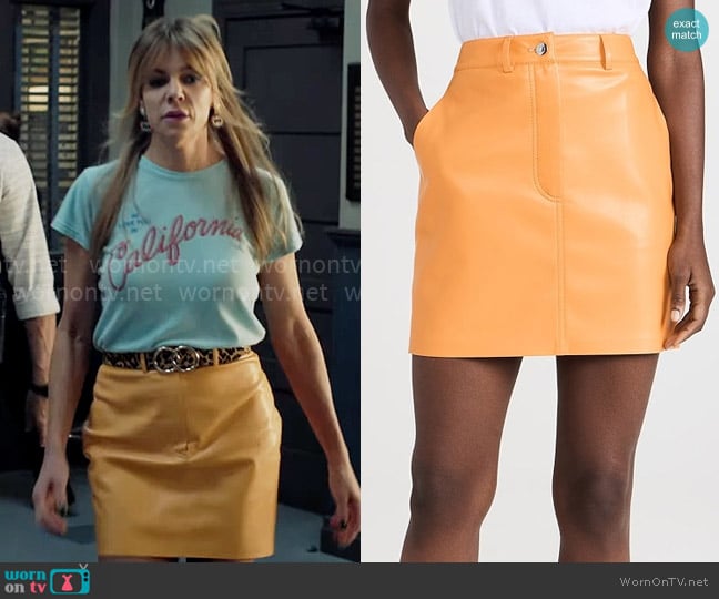 Nanushka Miray Skirt worn by Morgan Gillory (Kaitlin Olson) on High Potential