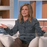 Natalie’s leopard print pants on The Talk