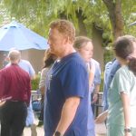 Owen Hunt’s blue sneakers on Greys Anatomy