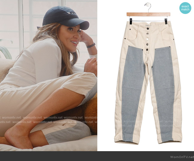 Rachel Comey High Rise Leg Jeans worn by Brynn Whitfield on The Real Housewives of New York City