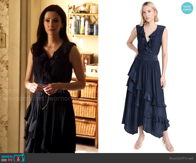 Ramy Brook Hadlee Dress worn by Lois Lane (Elizabeth Tulloch) on Superman and Lois