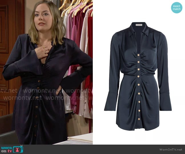 Ramy Brook Katelyn Dress worn by Hope Logan (Annika Noelle) on The Bold and the Beautiful