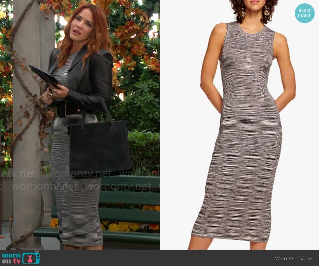 Ramy Brook Priscilla Dress worn by Sally Spectra (Courtney Hope) on The Young and the Restless