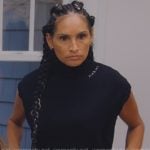 Raquel’s black turtleneck top on The Real Housewives of New York City