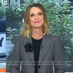 Savannah’s grey blazer on Today