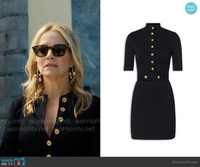 Scanlan Theodore Buttoned Mini Dress worn by Lorna Crane (Becki Newton) on The Lincoln Lawyer