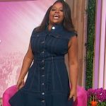 Sherri’s sleeveless denim dress on Sherri