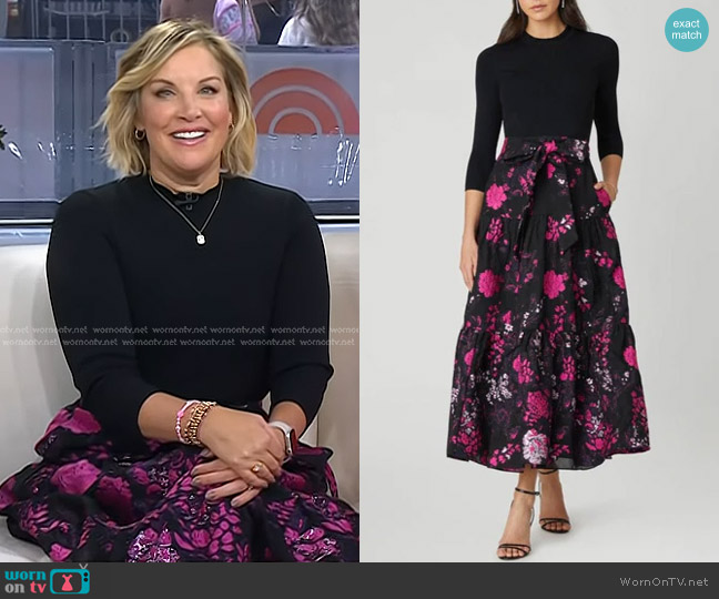 Shoshanna Louisa Dress worn by Kristen Dahlgren on Today