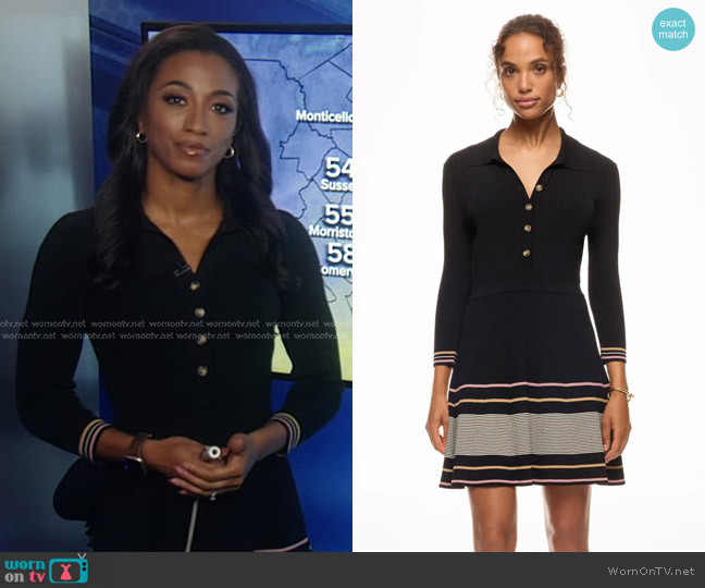 Shoshanna Fia Dress worn by Brittany Bell on Good Morning America