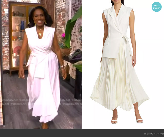 Simkhai Helena Combo Blazer Dress worn by Sheryl Lee Ralph on The View