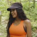 Stacey’s black visor on The Real Housewives of Potomac