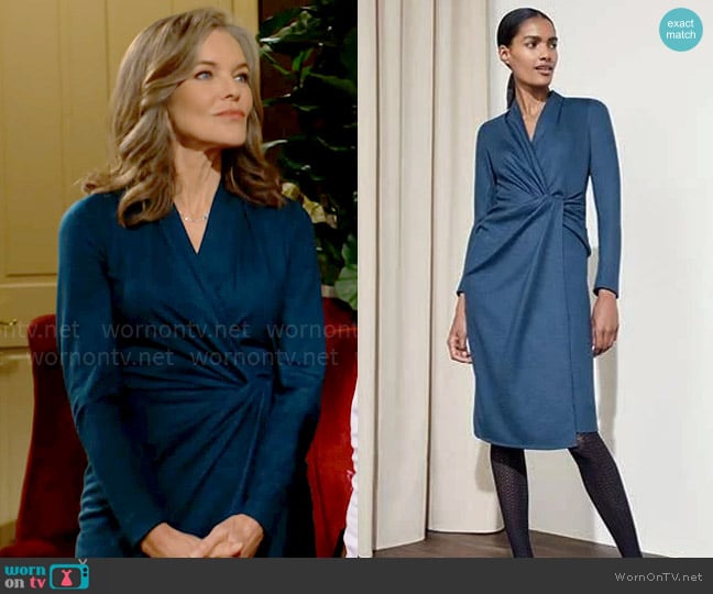 The Fold London Greenwich Dress worn by Diane Jenkins (Susan Walters) on The Young and the Restless