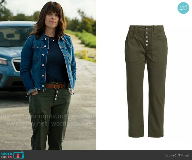 Veronica Beard Arya Pants worn by Maggie McPherson (Neve Campbell) on The Lincoln Lawyer