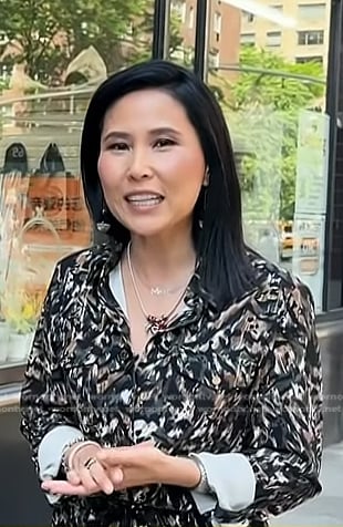 Vicky's camo jumpsuit on Today