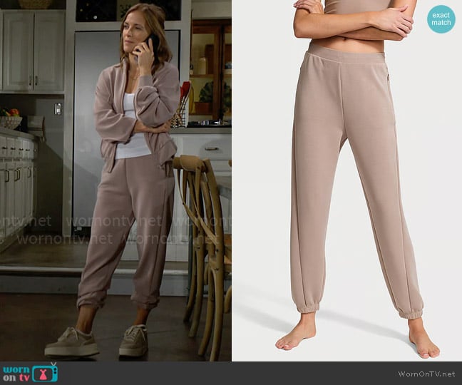 WornOnTV: Taylor’s Taupe Sweatshirt And Pants Set On The Bold And The ...