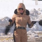 Whitney’s beige ski suit on The Real Housewives of Salt Lake City