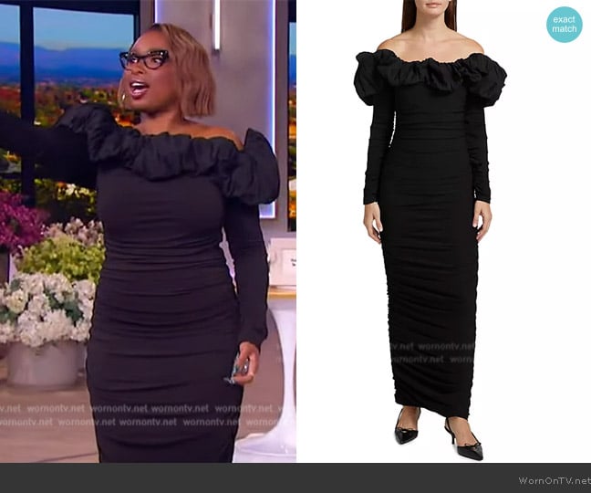 Acler Acler Ambleside Midi Dress worn by Jennifer Hudson on The Jennifer Hudson Show